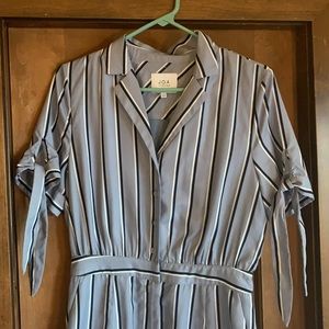 J.O.A striped jumpsuit